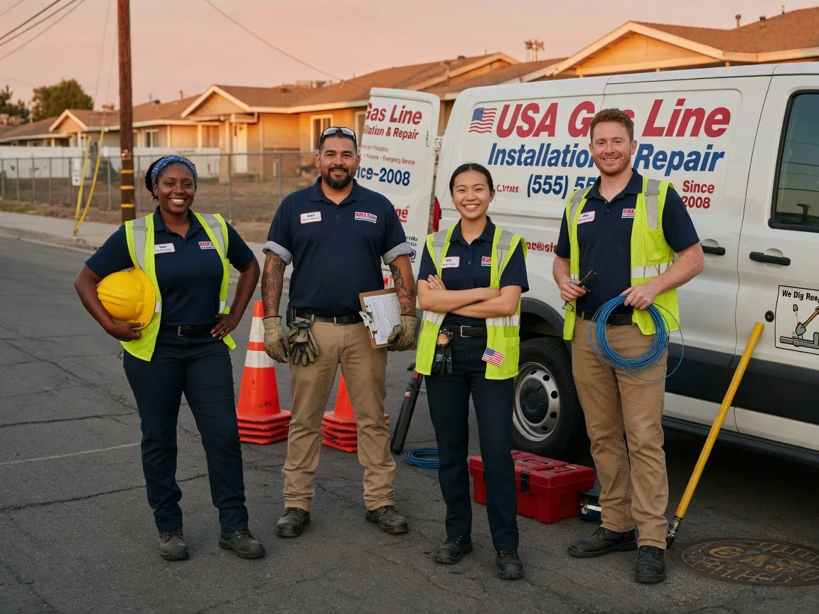 Gas Line Installation company in Stacyville, ME